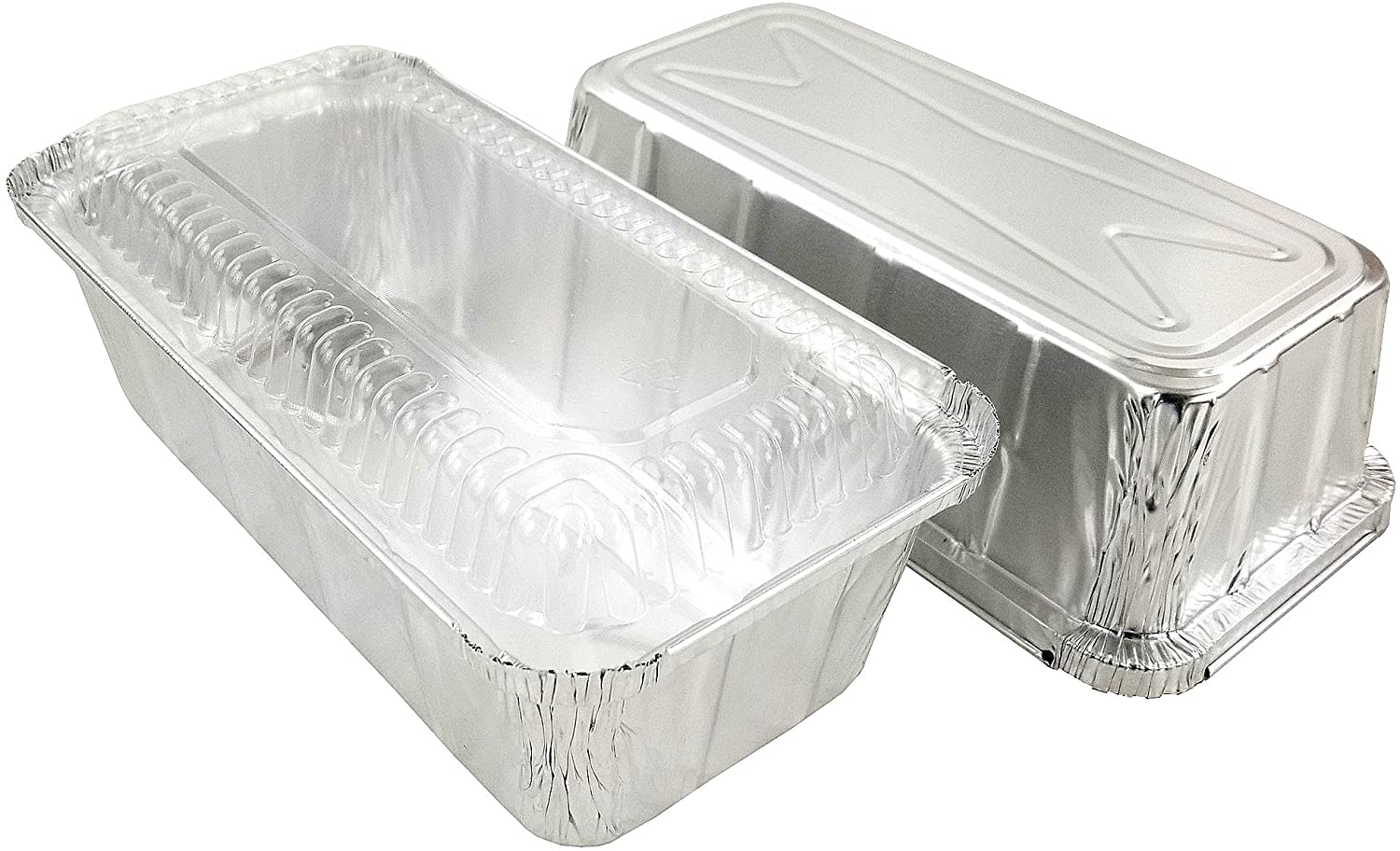 Beasea 25 Pack 4.7x3.6 Inch Mini Loaf Pans Aluminum Foil Bread Pans Bread Loaf Pans Mini Loaf Baking Pans Loaf Bakeware for Baking Disposable Loaf Pan with Lid
