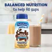 PediaSure SideKicks, Kids Protein Shake, Chocolate, 8-fl-oz Bottle, Pack of 6