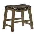 thumbnail image 4 of Topline Home Furnishings Stool, Faux Leather, 4 of 5