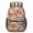 Butterfly and Monarch Orange Pattern, variant on Butterfly and Floral Pink Pattern 17" Waterproof Oxford School Backpacks for Teens, S-Shape Padded Straps, for School, Travel, Hiking, Camping