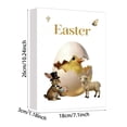 thumbnail image 3 of REK Easter Decor Easter Surprise Calendar Countdown 24 Days 2D Flat Acrylic Hanging Piece, 3 of 6