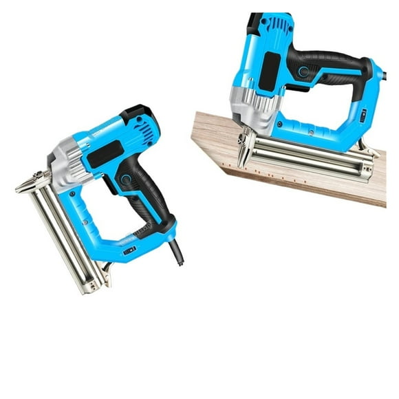 2300W Electric Nail Gun Woodworking Tools Electrical Straight Staple Nail F30/F25/F20/F15 Furniture Nailing Stapler Shooter ,Adjustable