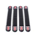 thumbnail image 1 of 4pcs Car Bullet Bumper Corner Guard Sticker Anti-collision Trim Rubber Protect, 1 of 5