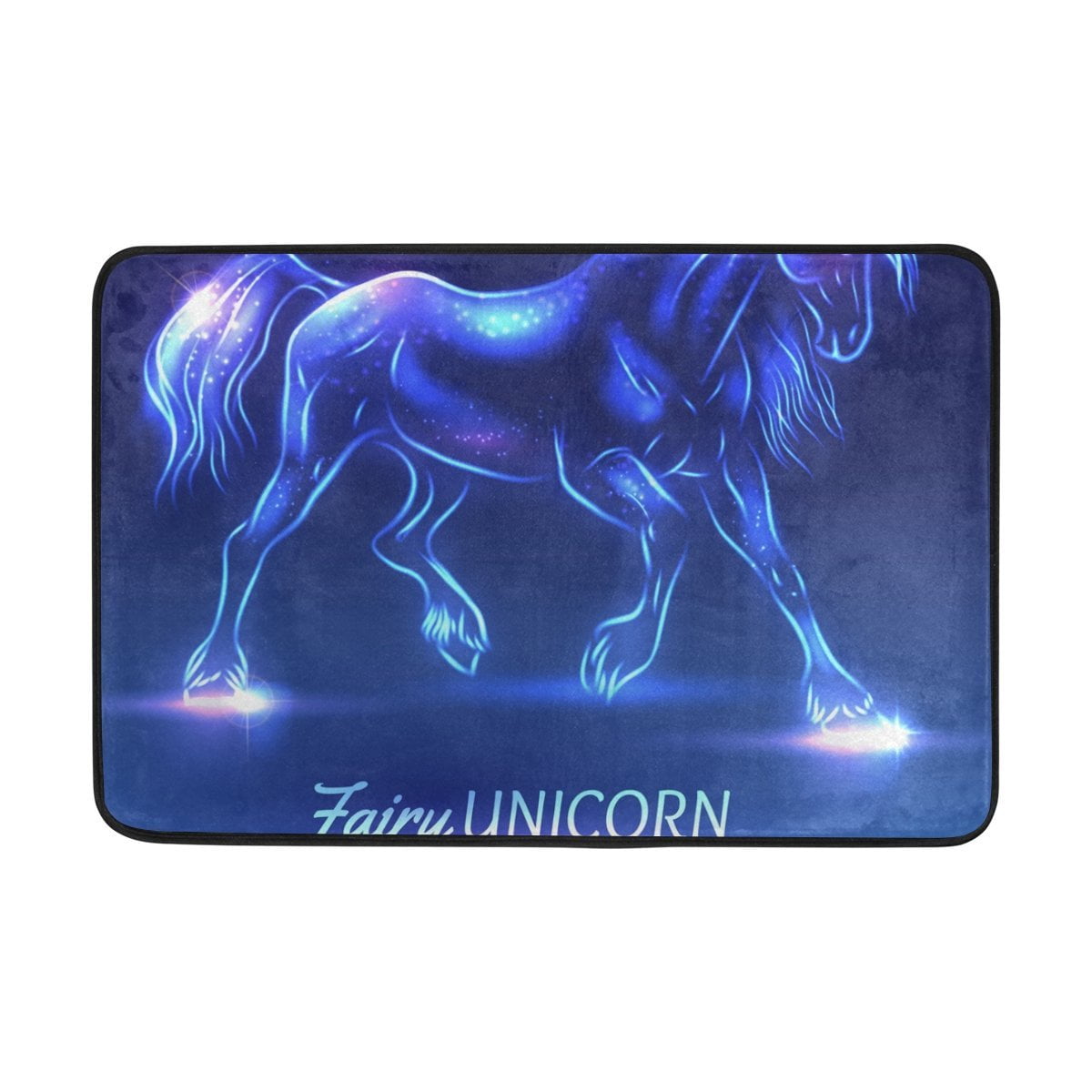 Popcreation Outside Shoe Mat Non Slip Doormat For Front Door 23 6x15 Popcreation Outside Shoe Mat Non Slip Doormat For Front Door 23 6x15 7 Inches Fairy Unicorn With Sparkles Outdoor Mats Entrance Rugs Com