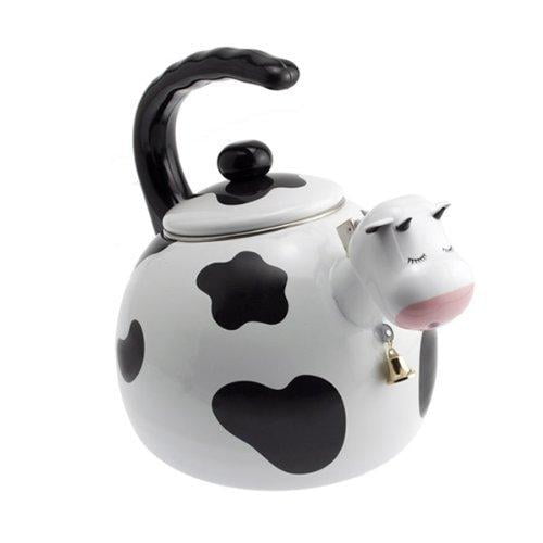 Supreme Housewares Whistling Tea Kettle, Cow