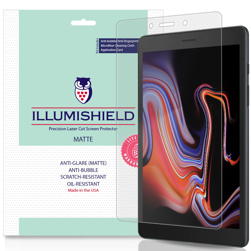 2017, SM-T380 2x iLLumiShield Clear Screen Protector for Galaxy Tab A 8.0 