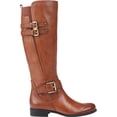 thumbnail image 2 of Women's Naturalizer Jessie Wide Calf Riding Boot Banana Bread Leather 6 M, 2 of 6