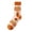 B, variant on Thanksgiving Coral Fleece Crew Socks Mid Calf Plush Cozy Heart Mushroom Pattern Soft Fuzzy House Socks For Women Girls Fall Winter Warm Slipper Socks Cute Holiday Gift (A)