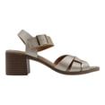 thumbnail image 2 of Sandalia con tacón Sprint en Piel vegana – Blanco, 2 of 3