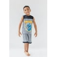 thumbnail image 3 of Star Wars The Mandalorian Boba Fett The Child Big Boys Athletic Pullover T-Shirt Tank Top and Shorts 3 Piece Outfit Set Little Kid to Big Kid, 3 of 5