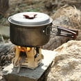thumbnail image 4 of Lixada Poêle de Camping Portable en Acier Inoxydable avec Flux d'Air Amélioré pour une Cuisson et un Chauffage Efficaces, Conception Compacte et Légère pour les Aventures en Plein Air, 4 of 7