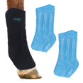 thumbnail image 1 of Envoltura reutilizable para piernas Newgo para caballos con 2 paquetes de gel, 1 of 8