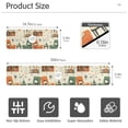 thumbnail image 3 of Yayeee Faucet Mat for Kitchen Sink 14.7" Diatomite Long Splash Guard Pad, Beige Cats Reading, 3 of 7