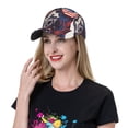thumbnail image 2 of Baseball Cap, Patriotic Dog American Flag Trucker Hats Women Dad Hat for Workouts - Baseball hat Adjustable Size, 2 of 7