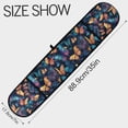 thumbnail image 3 of Dailycode Double Sided Oven Mitt with Loop Heat Resistant Kitchen Long Potholders 7" x 35" Colorful Shimmering Butterflies, 3 of 6