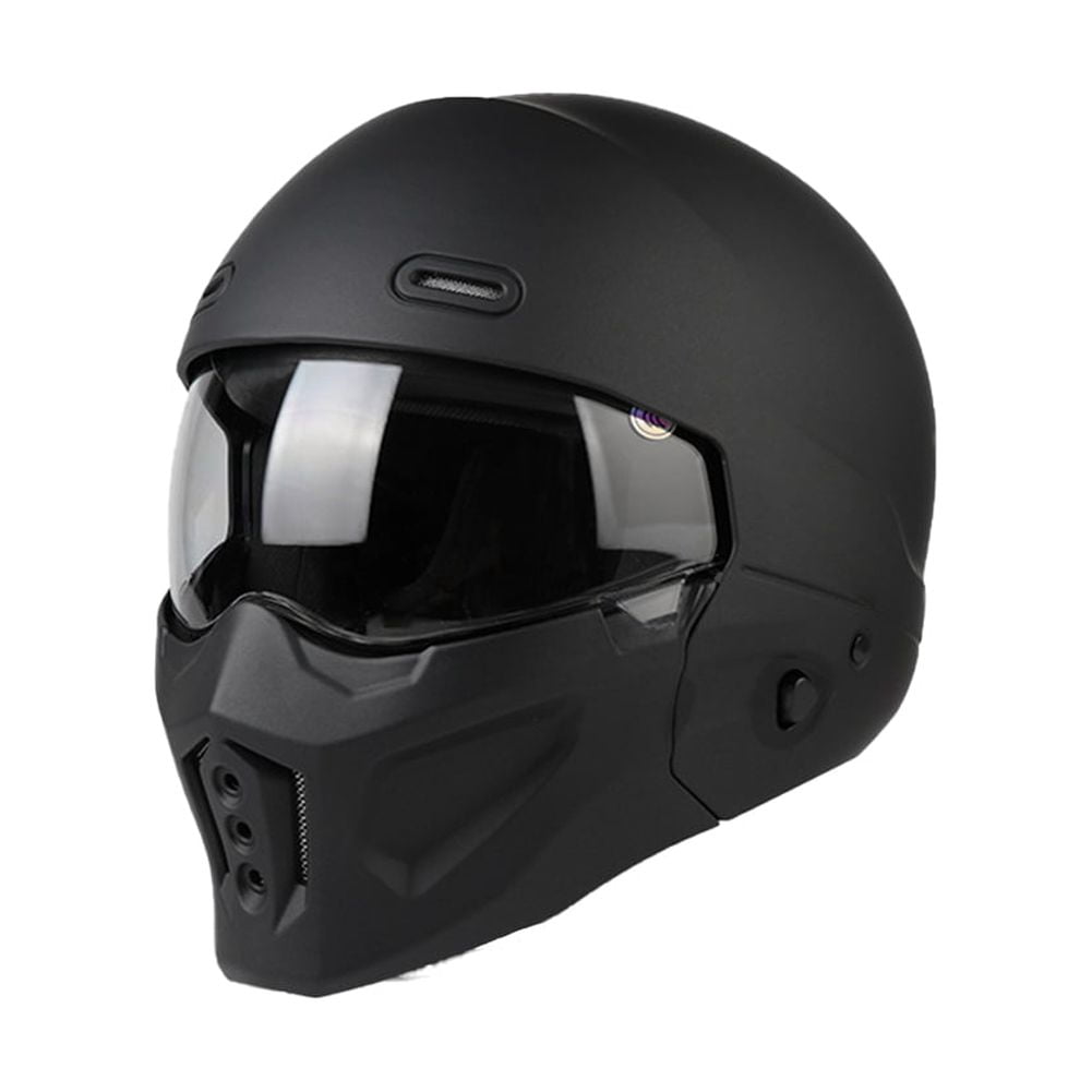 full head enclosing motorcycle helmet 1Storm Face Skull King + One Extra Clear Shield  Power Gear Motorsports ass Covert Motorcycle Helmet Adult Full Face Motorcycle Helmet