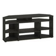thumbnail image 1 of Pemberly Row Contemporary Corner TV Stand TV up to 55 Inches in Espresso, 1 of 6