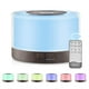 thumbnail image 1 of Difusor de aromas, humidificador ultrasónico con mando a distancia, depósito de agua de 500 mL, 7 luces LED de color, temporizador y apagado automático, vaporizador para aromaterapia, relajación, 1 of 8