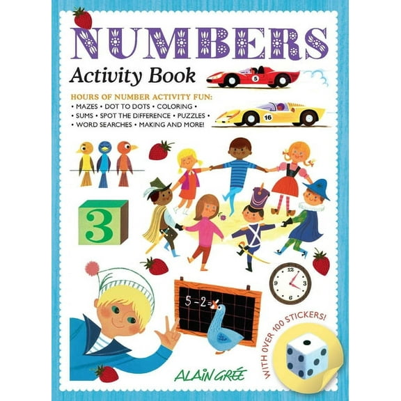 Alain Gree Activity Book Numbers Activity Book, (Paperback)