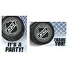"Sports and Tailgating NHL Party NHL Ice Time! Invitation & Thank You Card Set , Paper, 3"" x 5"", Pack of 16, Features the official NHL team logo. By Amscan"