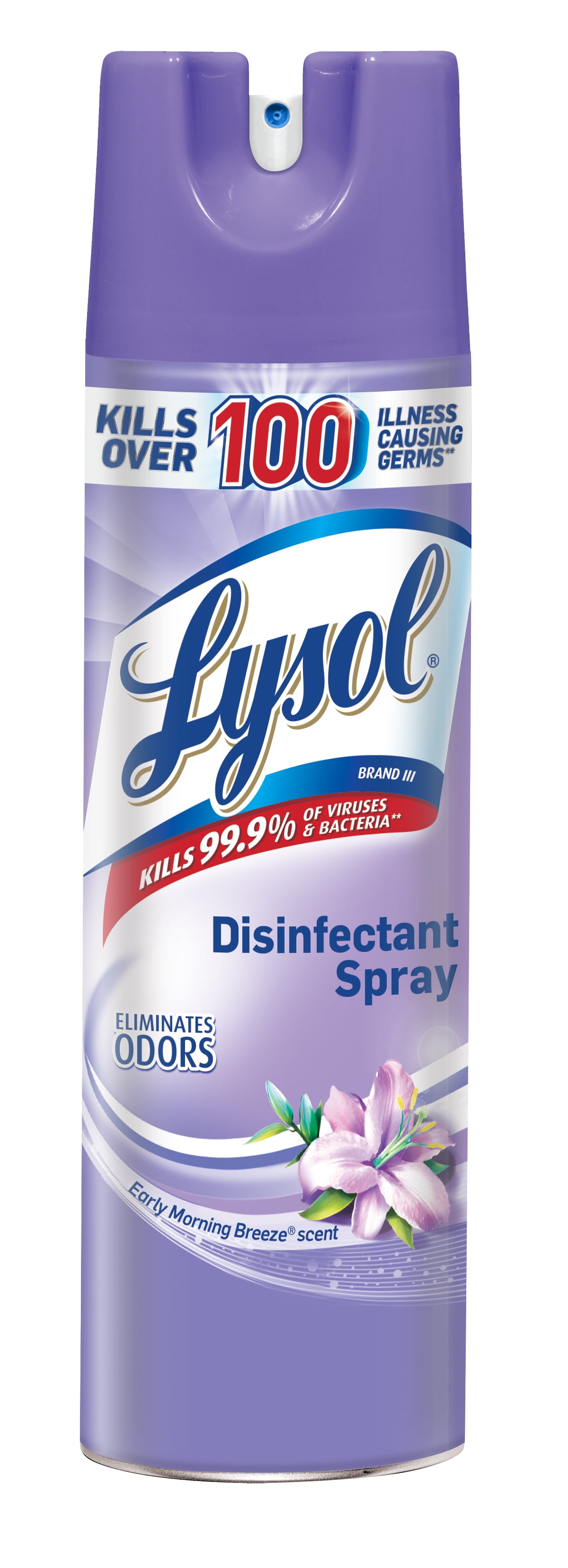 Lysol Disinfectant Spray, Early Morning Breeze, 19oz, Tested and Proven
