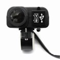 thumbnail image 2 of QC 3.0 USB Motorcycle Charger with Digital Display Voltmeter and Thermometer for Phone Fast Charging, 2 of 5
