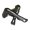 black, variant on Adjustable Dating Rings Leg Shape Opening Rings Vintage Finger Jewelry Alloy Texture Suitable for Casual and Formal Wear