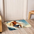 thumbnail image 6 of Surf Non-Slip Polyester Indoor Mat Door Rug Machine Washable Indoor Rugs, 6 of 6
