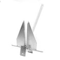 thumbnail image 5 of 13lb Ship Anchor Kit Carbon Steel Heavy Duty Fluke Style Boat Anchor with Nylon Rope Chain for Fresh Water Sea, 5 of 7