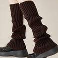 thumbnail image 2 of BRICH Leg Warmers for Women for Party Yoga Soft Fashion Cute Knit Calf Accessories A, 2 of 5