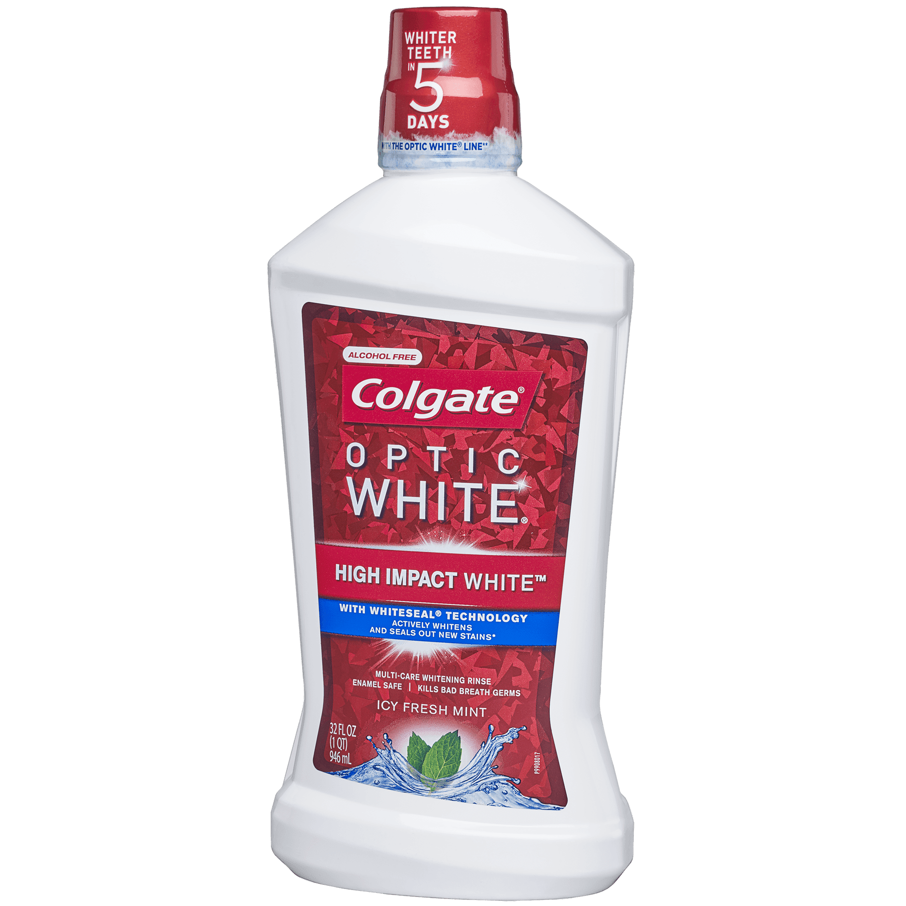 colgate optic white mouthwash 32 oz