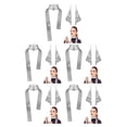thumbnail image 3 of maskred Stylish Accessories For Unisex Party Dress For Women Radiates Glamour Silver 5Set, 3 of 6