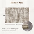 thumbnail image 3 of VUNATE 9'x12' Area Rugs for Living Room Marble Swirl Abstract Rug Ultra Soft Washable Rugs for Bedroom Anti Slip Durable Carpet Home Decor for Dining Room Brown, 3 of 8
