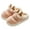 Pink, variant on Christmas Slippers for Womens Mens Cute Deer Fuzzy Plush House Shoes Memory Foam Indoor Outdoor Slides Blue 8.5