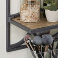 thumbnail image 3 of Powell Willem Wall Shelves Nickel, 3 of 7
