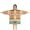 Brown Ethnic Geometric, variant on Brown Ethnic Arrow Pattern Blanket Hoodies for Kids 6-13YR Oversize Wearable Blanket Hoodies for Boys Girls Teens