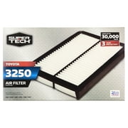 Super Tech 3250 Engine Air Filter, Replacement Filter for Toyota