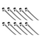 thumbnail image 5 of 10 Piezas De Seccionamiento Abrazaderas Clamp Sección De Agarre Salón De Peinado Del Cabello Peinado, 5 of 9