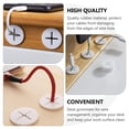 thumbnail image 2 of Luxshiny 15Pcs Rubber Grommets For Wiring White For Desk Cord Home Use, 2 of 8