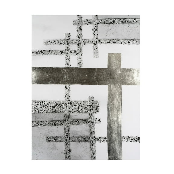 Trademark Fine Art Vanna Lam  Terrazzo Grid  I Canvas Wall Art