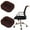 Square Brown, variant on Vivcore Chair Leg Floor Protectors Square Tan Furniture Caster Cups Bed Stoppers to Prevent Sliding on Hardwood Floors 5 Pack