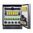 thumbnail image 2 of Summit Appliance FF27BSSIFLHD 27 in. Wide Built-In All-Refrigerator - Panel Not Included, 2 of 3