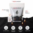 thumbnail image 3 of Relleno para vela LA Candle Vogue de cera granulada negra 454 g, 3 of 7