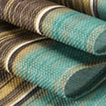thumbnail image 4 of Mesa Camino 108" x 13", Retro Algod?n Lino Mesa Camino, Verde y Gris Unique Bargains caminos de mesa, 4 of 6