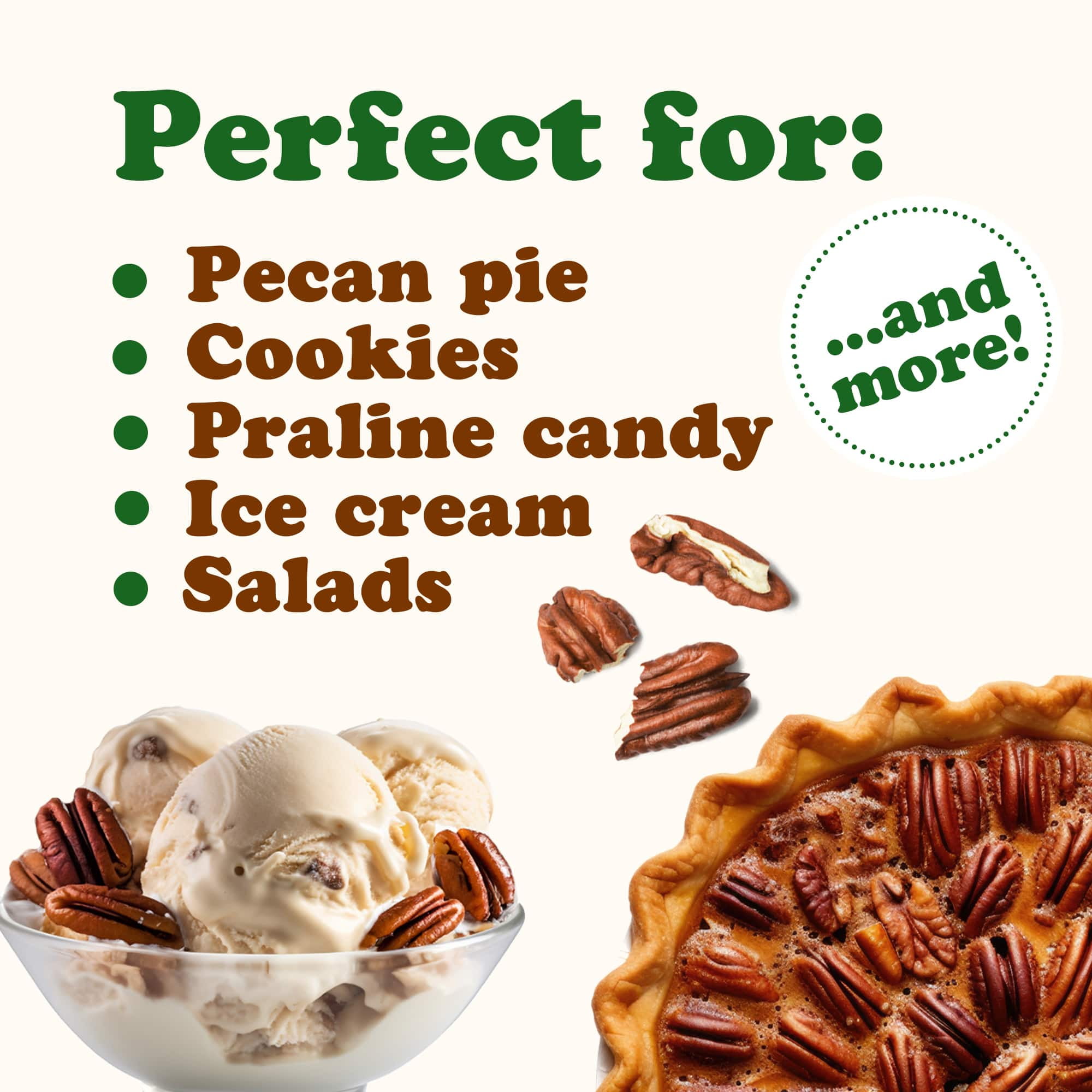 Organic Pecan Pieces, 6 Pounds — Non-GMO, Kosher, Raw, Vegan — by Food to Live