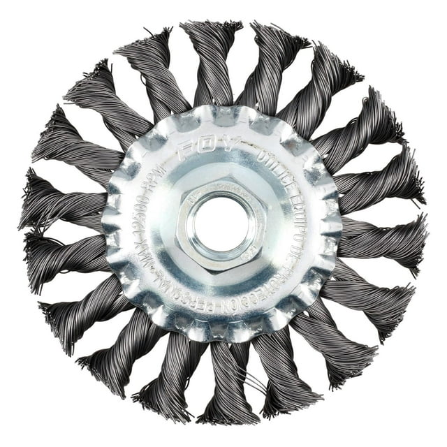 Carda Circular Trenzada Alambre Grueso 4x.50mm Rosca M14 SURTEK C324
