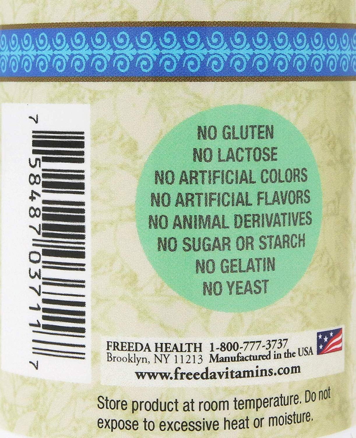 Buy Freeda Kosher Vitamin D2 2000 IU 100 Tablets Online at Lowest