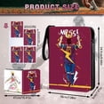 thumbnail image 3 of Álbum para cartas de fútbol ShifenHong de 440 tarjetas, PU con cierre de cremallera, 3 of 7
