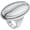 Silver, variant on Unisex Stainless Steel 32MM Simple Senior Unique Oval Shaped Solid Plain Glossy Biker Ring European and American Style