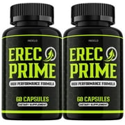 (2 Pack) ErecPrime Pills for Men, Erec Prime High Performance Supplements, Erec Prime Advanced Formula, ErecPrime Reviews, ErecPrime24 (120 Capsules)